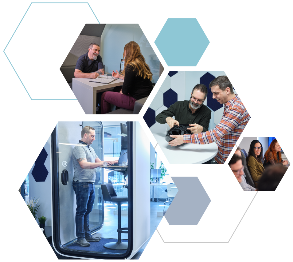 L'équipe de TIBO et son environnement de travail